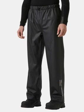 Helly Hansen Voss Polyester Waterproof Men's Rain Pants Black Large